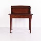 Bureau Ancien en Acajou avec Étagère et Deux Tiroirs XIXe Siècle