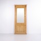 Grand Miroir Mural Ancien en Pin avec Pilastres XIXe Siècle 195 x 78 cm