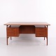 Bureau Modèle 75 en Teck par Gunni Omann pour Omann Jun. Møbelfabrik Années 1960