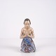 Dahl Jensen Prière du Soir Femme Malaise Figurine en Porcelaine No. 1253