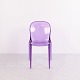 Chaise Thalya de Patrick Jouin en Polycarbonate Violet pour Kartell 2008